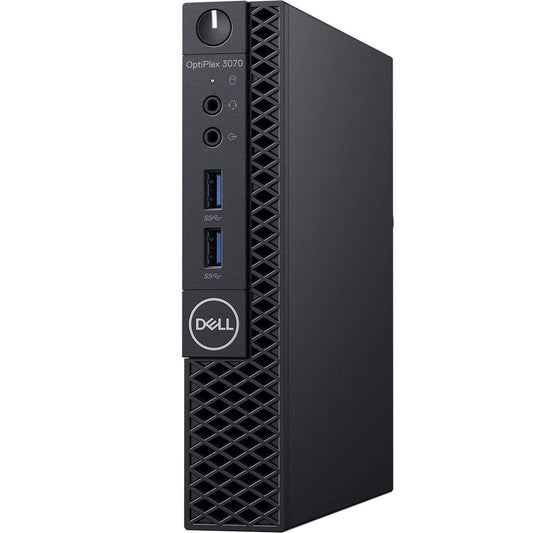 Dell OptiPlex 3070 Micro Desktop Computer, Intel Core i5, 16GB RAM, 256GB SSD, Win11 Pro. (Renewed)