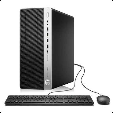 HP EliteDesk 800 G4 Tower Desktop Computer, Intel Core i5, 16GB RAM, 512GB SSD, Win11 Pro (Renewed)