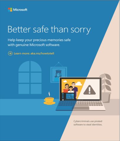 Microsoft Anti-Piracy Info