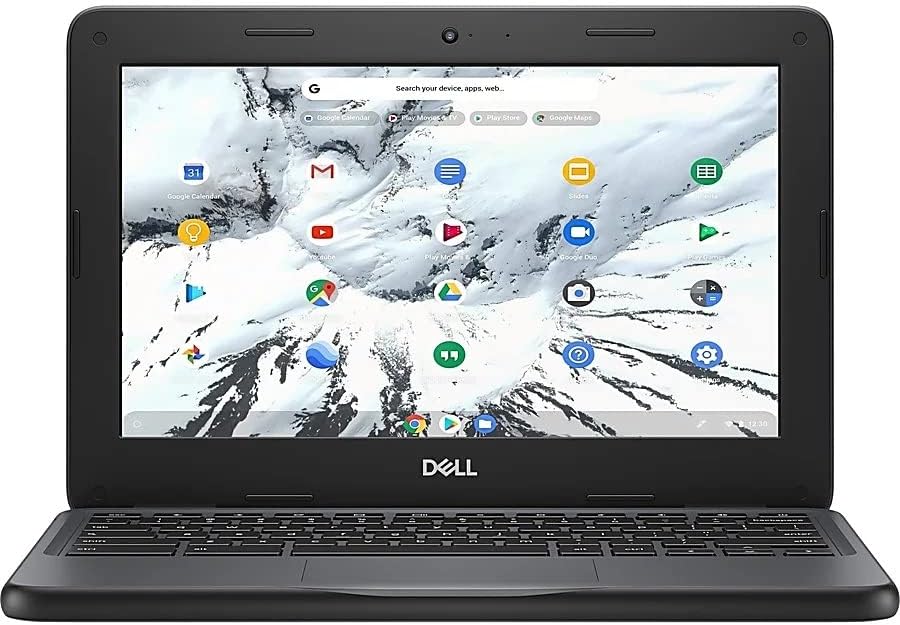 Dell 3100 11.6" Touchscreen Chromebook, Intel Celeron N4020, 4GB RAM, 32GB eMMC, Chrome OS (Renewed)
