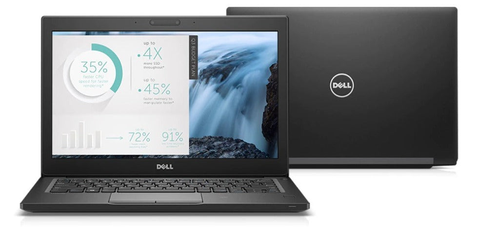 Dell Latitude 7280 12" Laptop, Intel Core i7, 16GB RAM, 180GB SSD, Win10 Pro. Refurbished
