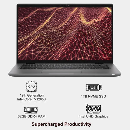 Dell Latitude 7430 14" Touchscreen Laptop, Intel Core i7-12th Gen, 32GB RAM, 1TB SSD, Win11 Pro. (Refurbished)