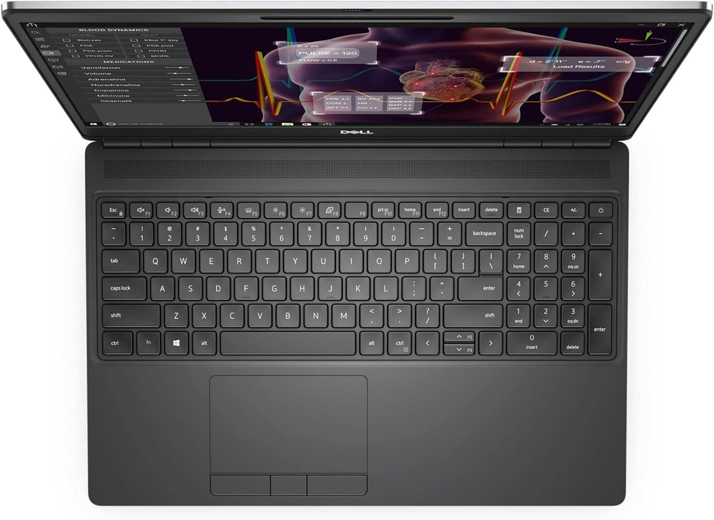 Dell Precision 7550 15.6" Laptop, Nvidia Quadro T1000, Intel Core i5, 16GB RAM, 512GB SSD, Win11 Pro (Renewed)