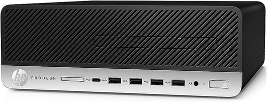 HP ProDesk 600 G4 SFF Desktop Computer, Intel Core i3, 32GB RAM, 512GB SSD, Win11 Pro (Refurbished)