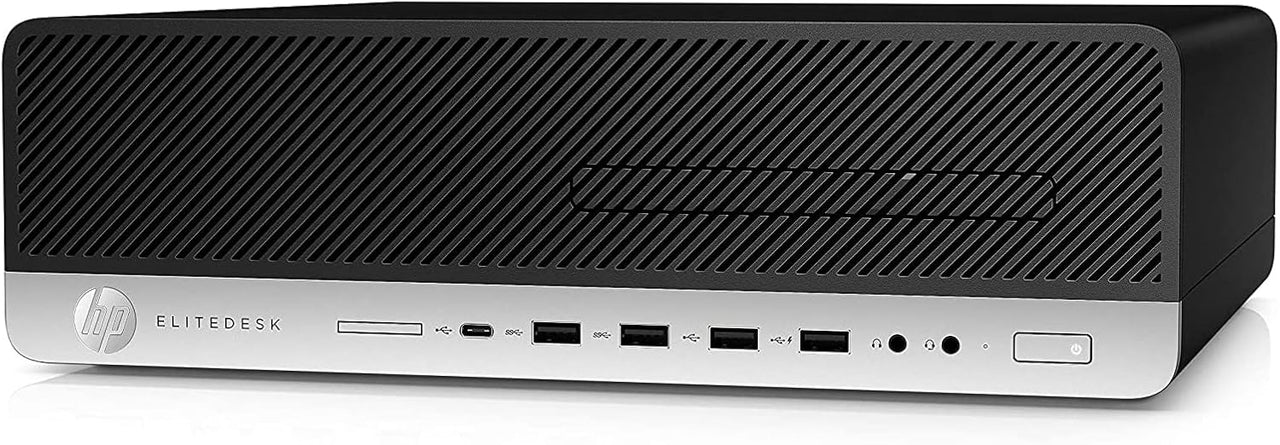 HP EliteDesk 800 G4 SFF Desktop Computer, Intel Core i5, 16GB RAM, 256GB SSD, Win11 Pro (Renewed)