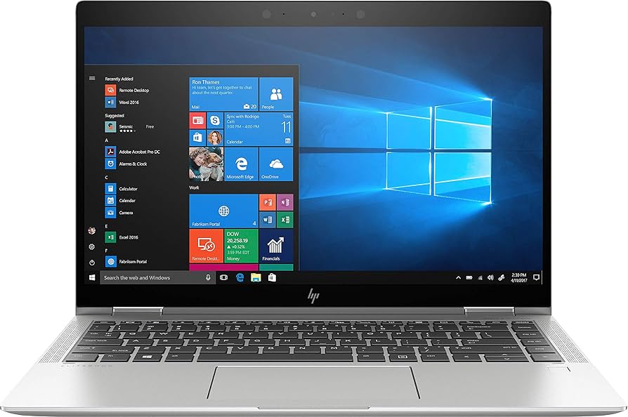 HP EliteBook x360 1040 G6 14" Touchscreen 2-in-1 Laptop, i7, 16GB RAM, 512GB SSD, Win11 Pro. (Renewed)