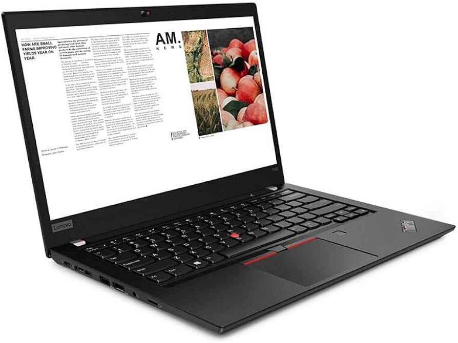 Lenovo ThinkPad T490 14" Touchscreen Laptop, Intel Core i5, 16GB RAM, 256GB SSD, Win11 Pro. (Refurbished)