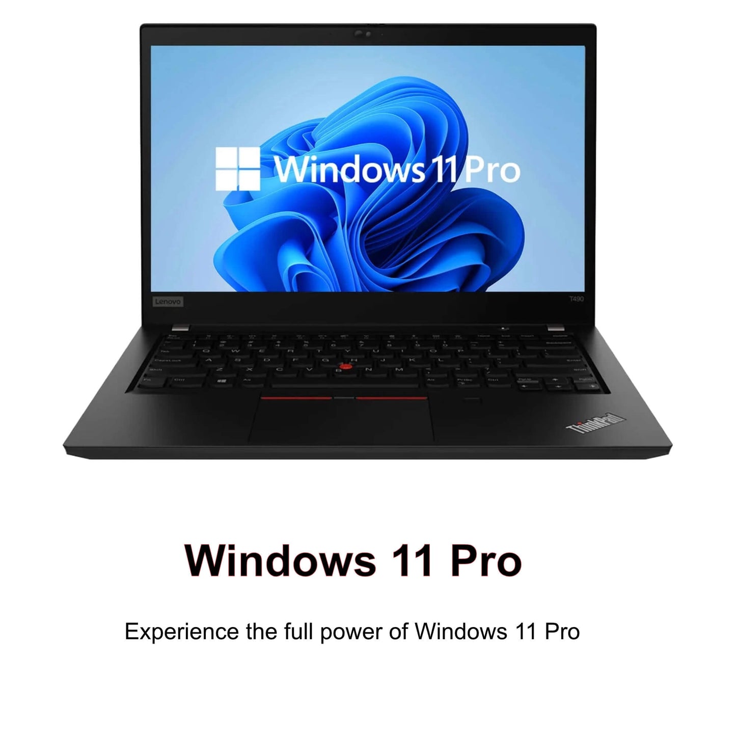 Lenovo ThinkPad T490 14" Touchscreen Laptop, Intel Core i7, 32GB RAM, 512GB SSD, Win11 Pro. (Refurbished)