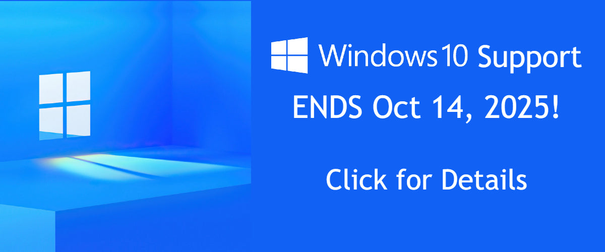Windows 10 Support Ending Oct. 14, 2025.
